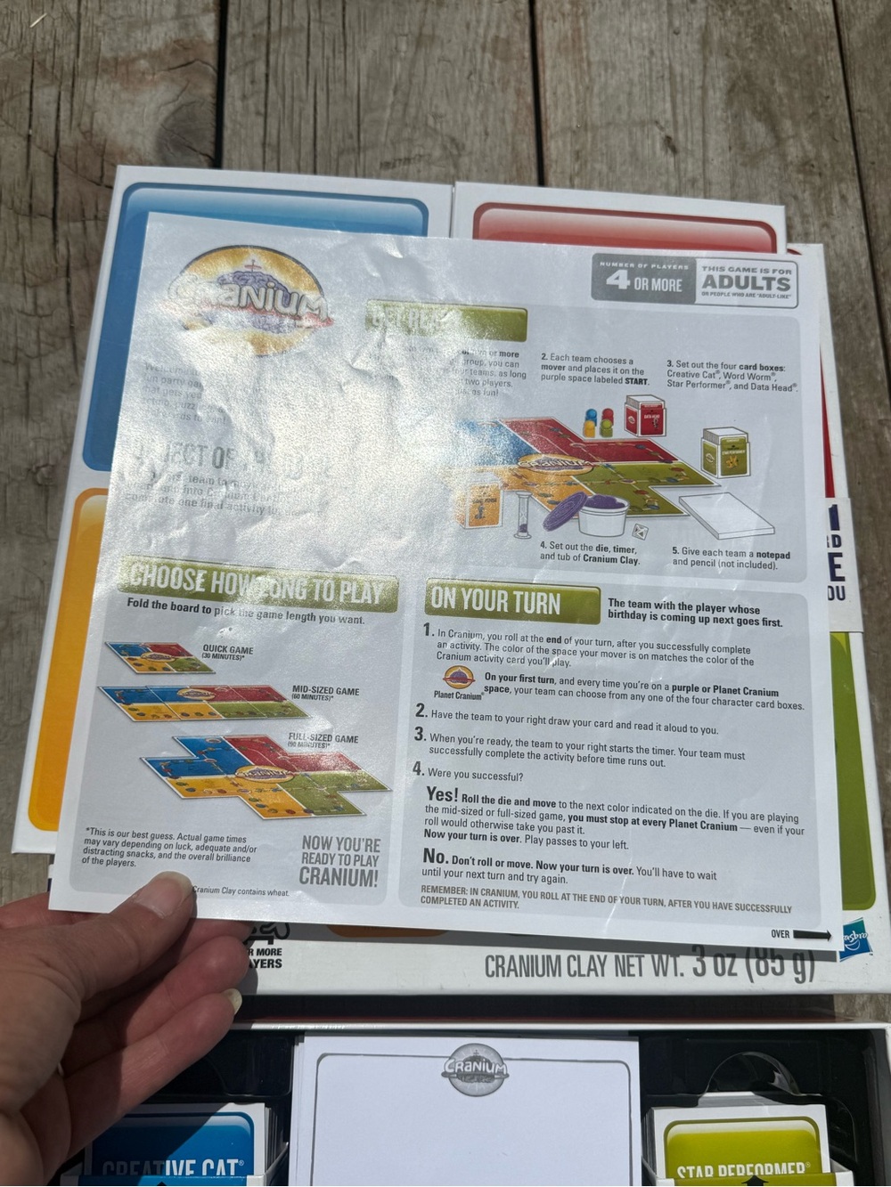 Cranium Party Game - Colorful 3-in-1 Board Game - Picture 3 of 9